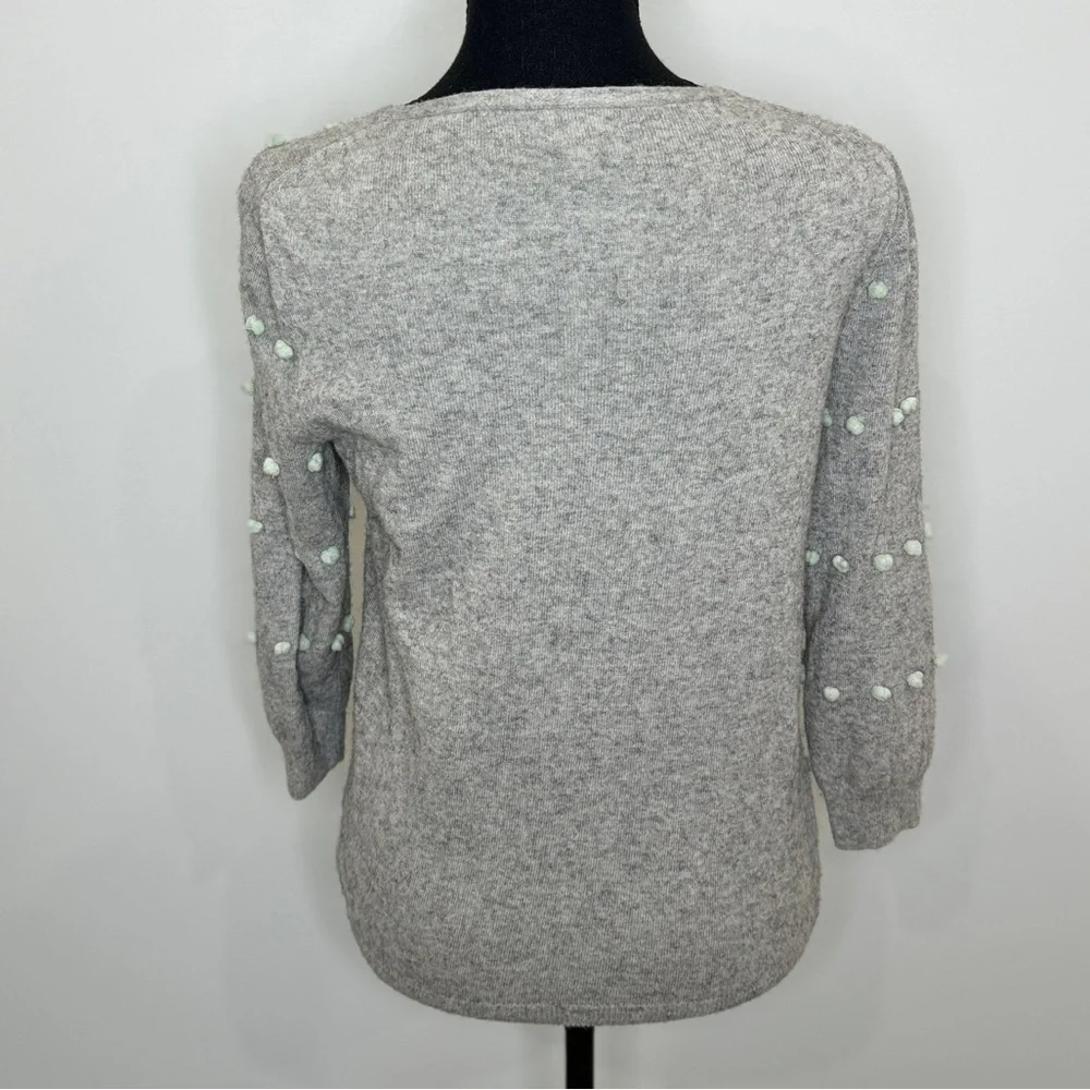 J. Crew Gray Wool Blend Women's Sweater (S)